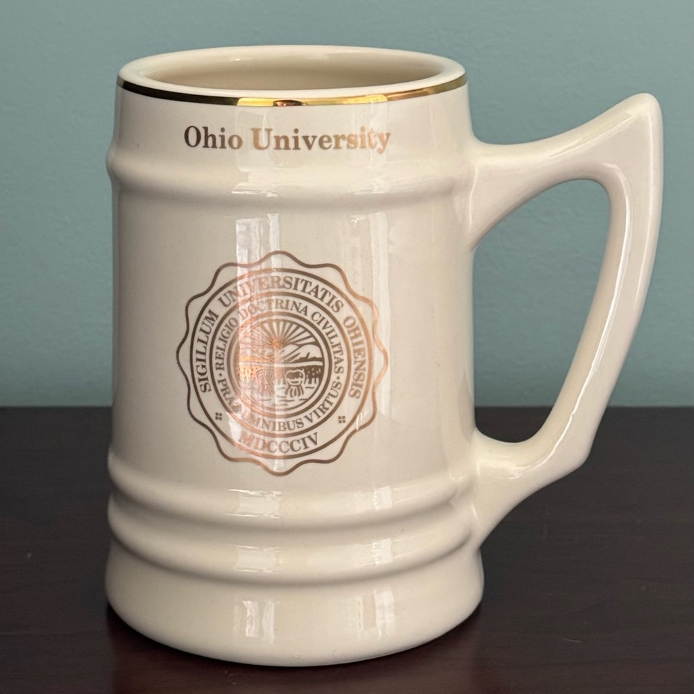 Ohio University Vintage Large Beer Stein Mug